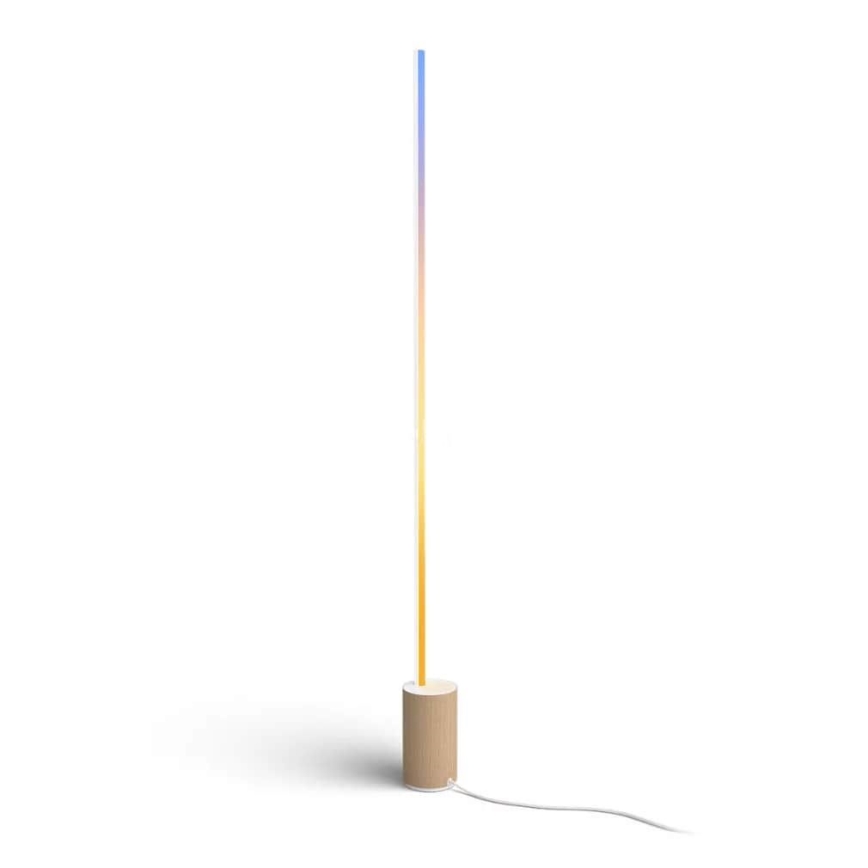 Philips - Candeeiro de chão LED RGBW com regulação Hue SIGNE LED/29W/230V 2000-6500K bege