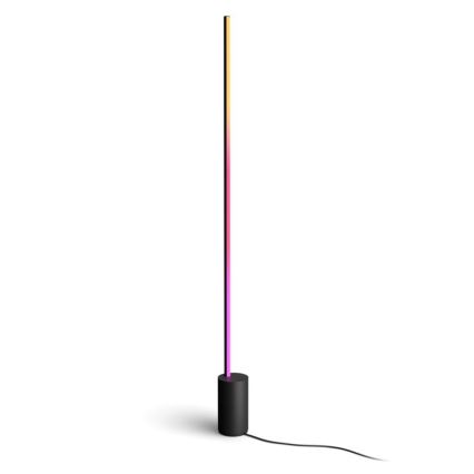 Philips - Candeeiro de chão LED RGBW com regulação Hue SIGNE LED/29W/230V 2000-6500K preto