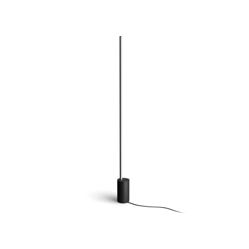 Philips - Candeeiro de chão LED RGBW com regulação Hue SIGNE LED/29W/230V 2000-6500K preto
