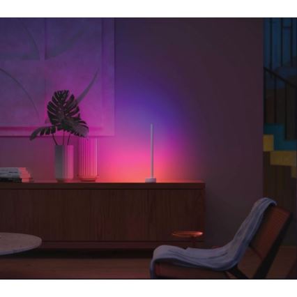 Philips - Candeeiro de mesa LED RGB com regulação Hue SIGNE LED/12W/230V 2000-6500K branco