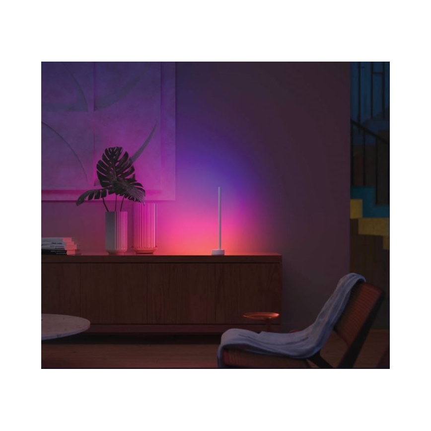 Philips - Candeeiro de mesa LED RGB com regulação Hue SIGNE LED/12W/230V 2000-6500K branco