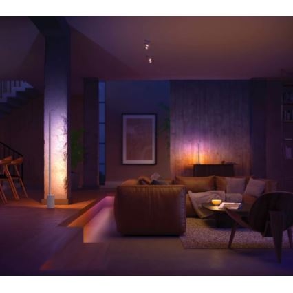 Philips - Candeeiro de mesa LED RGB com regulação Hue SIGNE LED/12W/230V 2000-6500K branco