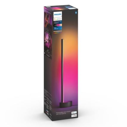 Philips - Candeeiro de mesa LED RGB com regulação Hue SIGNE LED/12W/230V 2000-6500K preto