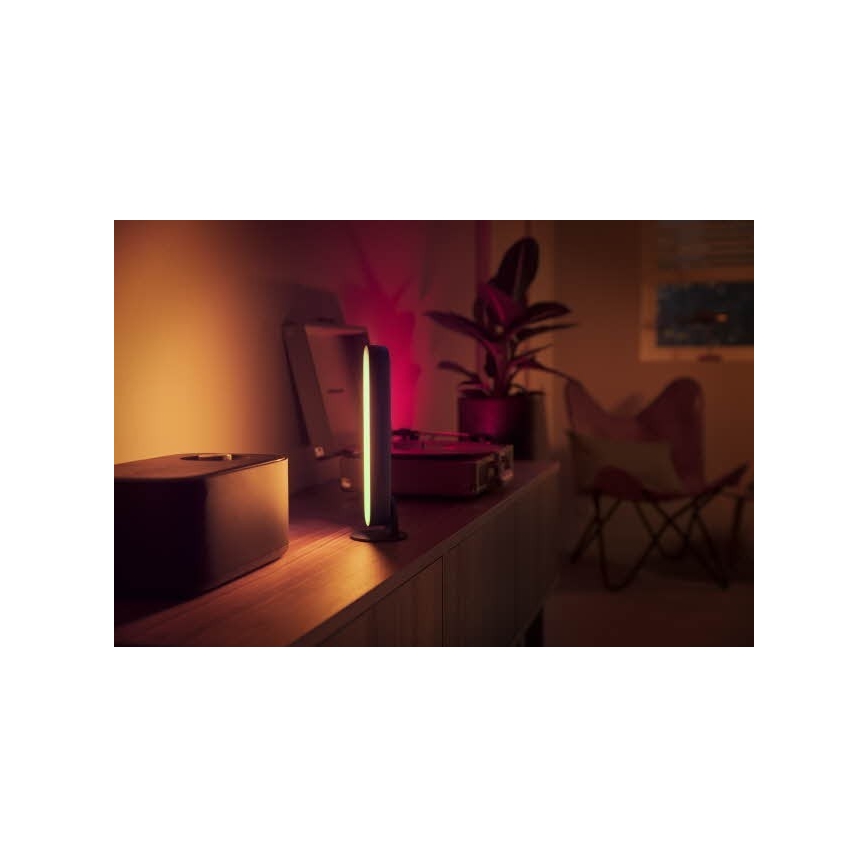 Philips - Candeeiro de mesa LED RGB com regulação Hue PLAY LED/6W/230V