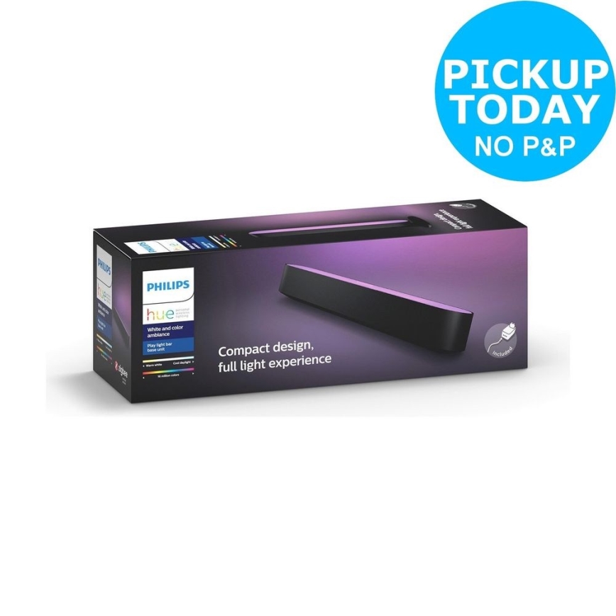 Philips - Candeeiro de mesa LED RGB com regulação Hue PLAY LED/6W/230V