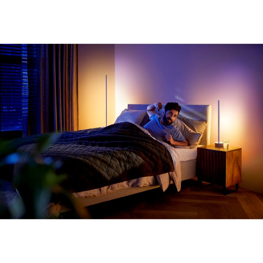 Philips - Candeeiro de mesa LED RGBW com regulação Hue SIGNE LED/11,8W/230V 2000-6500K