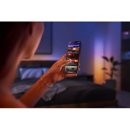Philips - Candeeiro de mesa LED RGBW com regulação Hue SIGNE LED/11,8W/230V 2000-6500K