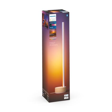 Philips - Candeeiro de mesa LED RGBW com regulação Hue SIGNE LED/11,8W/230V 2000-6500K