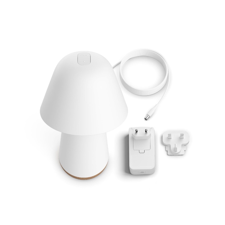 Philips - Candeeiro de mesa LED RGBW com regulação Hue TWILIGHT LED/13,4W/230V 2000-6500K