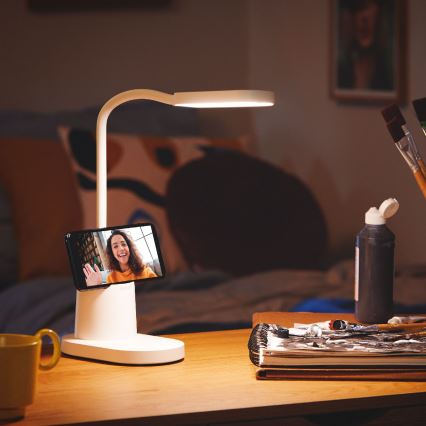 Philips - Candeeiro de mesa táctil LED com regulação BUCKET LED/7W/5V 1800 mAh 3000/4000/5700K CRI 90