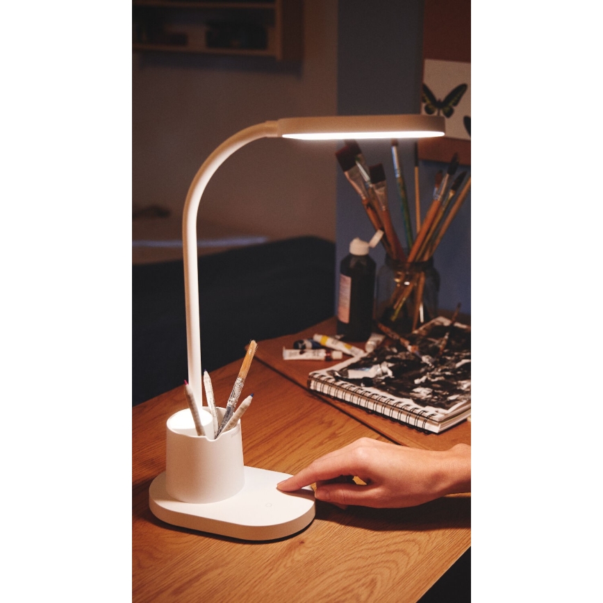 Philips - Candeeiro de mesa táctil LED com regulação BUCKET LED/7W/5V 3000/4000/5700K CRI 90