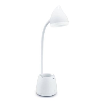 Philips - Candeeiro de mesa táctil LED com regulação HAT LED/4,5W/5V 3000/4000/5700K CRI 90