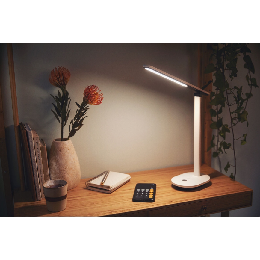 Philips - Candeeiro de mesa táctil LED com regulação IVORY LED/5W/5V 2700/3600/5000K CRI 90