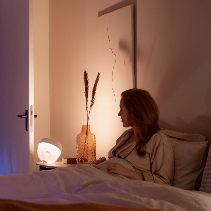 Philips - Candeeiro de secretária LED RGB com regulação Hue IRIS LED/10W/230V 2000-6500K branco