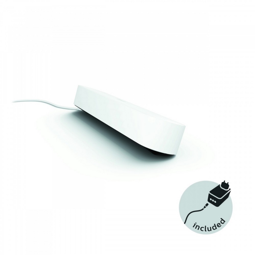 Philips - Candeeiro de secretária LED RGB com regulação Hue PLAY SINGLE PACK White And Color Ambiance LED/6W/230V branco