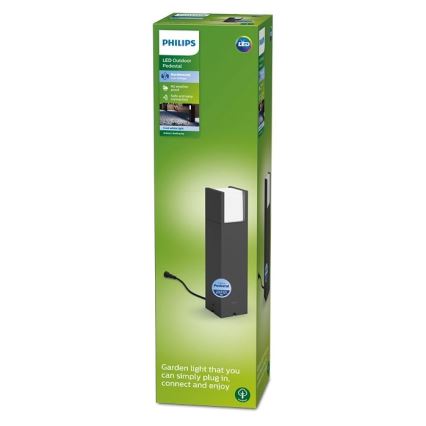 Philips - Candeeiro exterior LED LED/6W/12V 4000K 2700K IP44