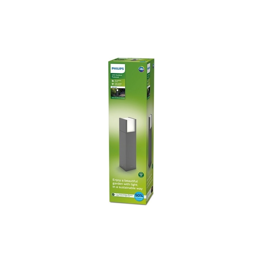 Philips - Candeeiro exterior LED LED/3,8W/230V 40 cm 3000K IP44