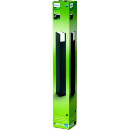 Philips - Candeeiro exterior LED LED/3,8W/230V 77 cm 3000K IP44