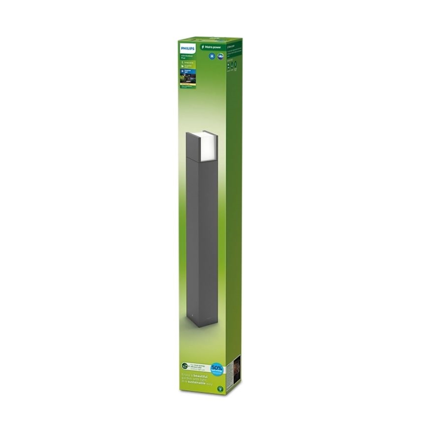 Philips - Candeeiro exterior LED ARBOUR LED/3,8W/230V 77 cm 2700K IP44