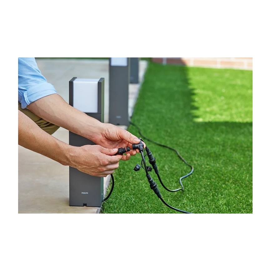 Philips - Candeeiro exterior LED LED/6W/12V 2700K IP44