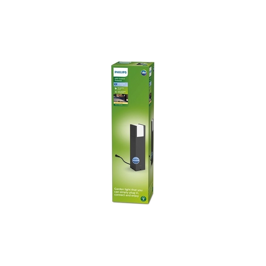 Philips - Candeeiro exterior LED LED/6W/12V 2700K IP44