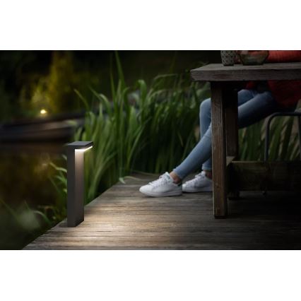 Philips - Candeeiro exterior LED BUSTAN LED/3,8W/230V 2700K 77 cm IP44