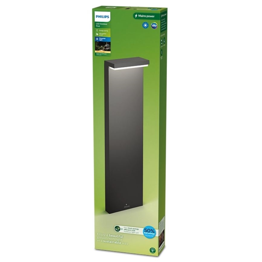 Philips - Candeeiro exterior LED BUSTAN LED/3,8W/230V 2700K 77 cm IP44