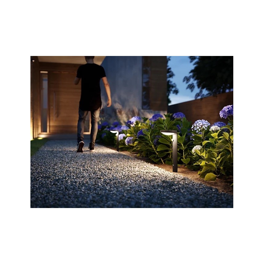 Philips - Candeeiro exterior LED com sensor LED/9W/230V 2700K IP44