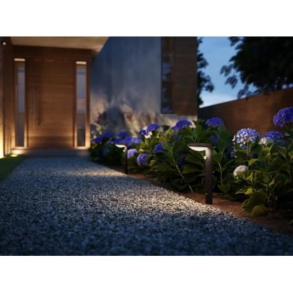 Philips - Candeeiro exterior LED com sensor LED/9W/230V 2700K IP44