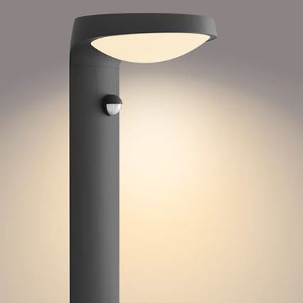 Philips - Candeeiro exterior LED com sensor LED/9W/230V 2700K IP44