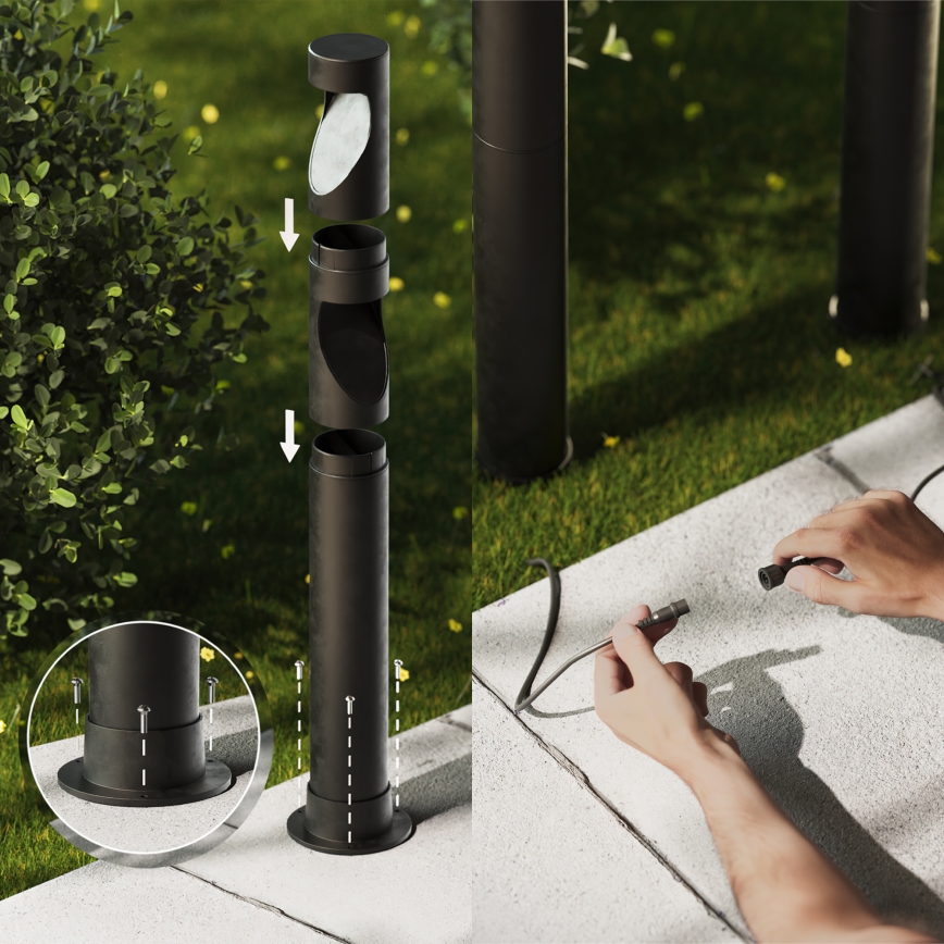 Philips - Candeeiro exterior LED GARDENLINK DESI LED/1,5W/24V 2700K IP44