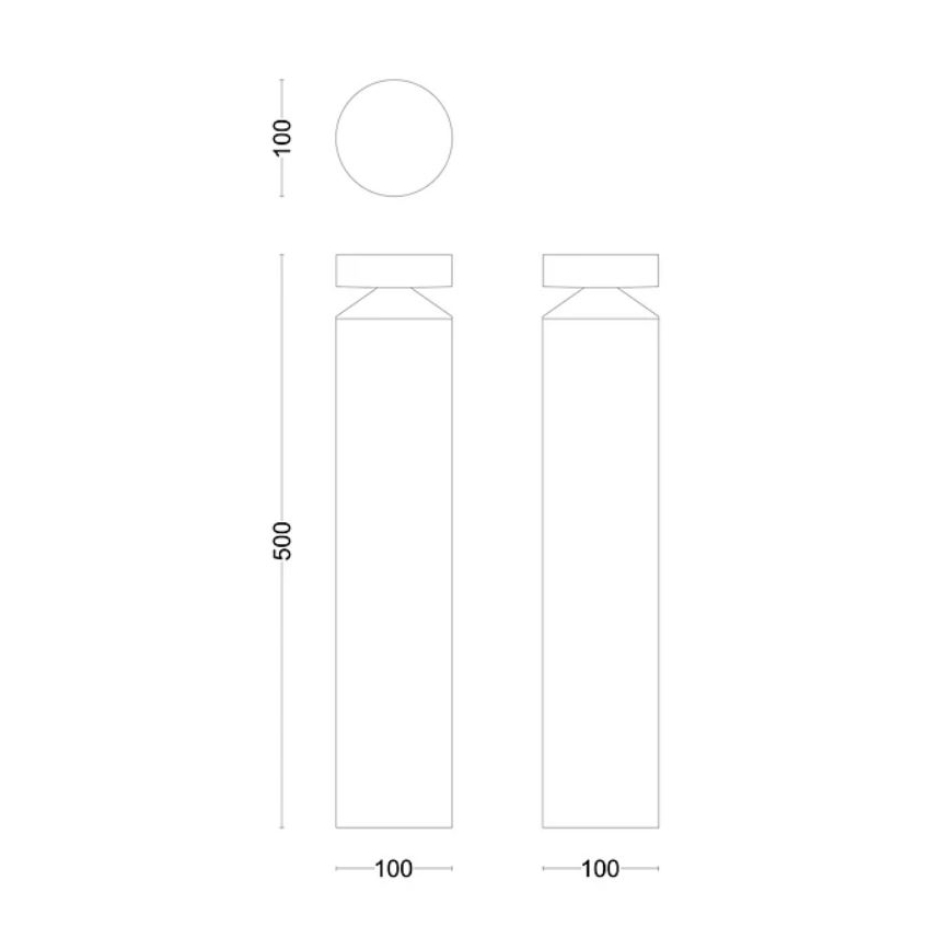 Philips - Candeeiro exterior LED LAVEN LED/6W/230V 4000K IP44