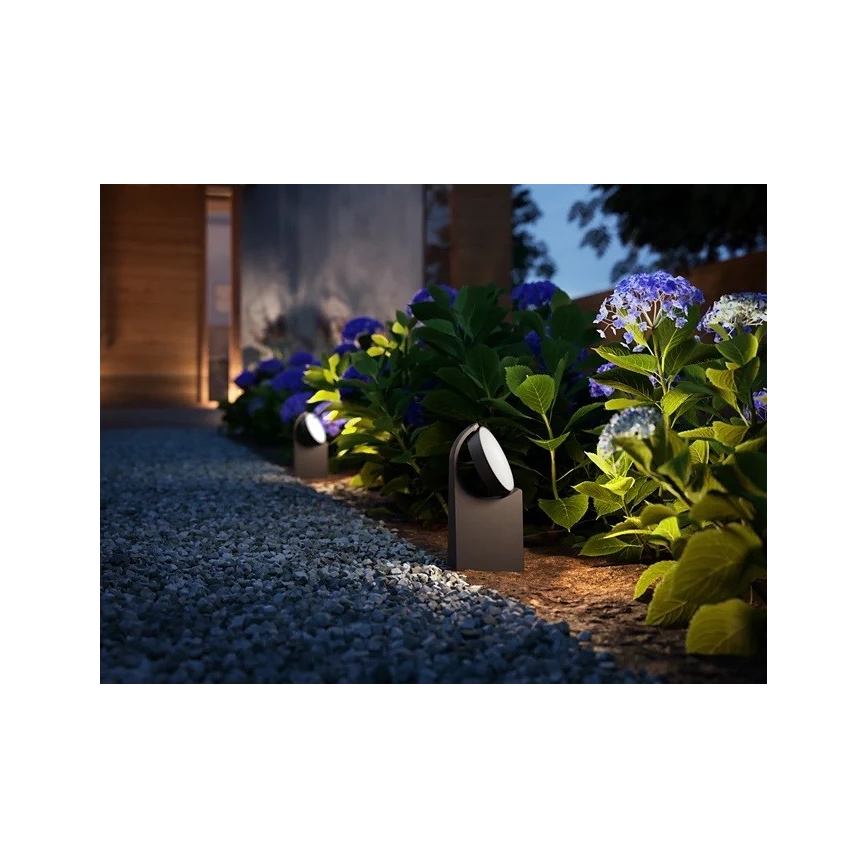 Philips - Candeeiro exterior LED LED/7W/230V 2700K IP44