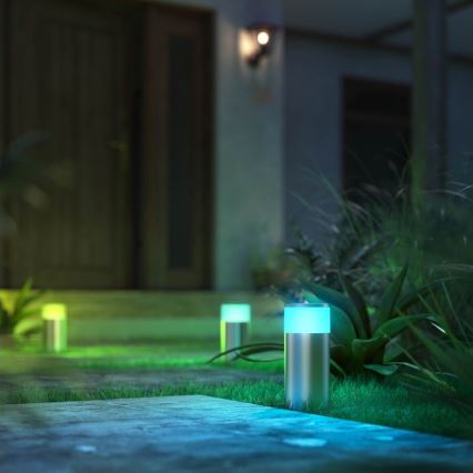 Philips - Candeeiro exterior LED RGBW com regulação Hue CALLA LED/8W/230V IP44