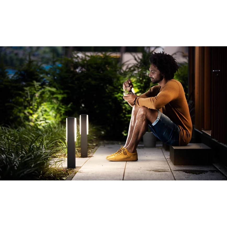 Philips - Candeeiro exterior LED STRATOSPHERE LED/3,8W/230V 42 cm 2700K IP44