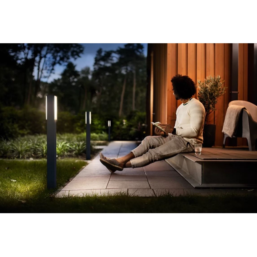 Philips - Candeeiro exterior LED STRATOSPHERE LED/3,8W/230V 77 cm 4000K IP44