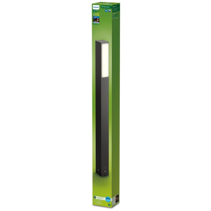 Philips - Candeeiro exterior LED STRATOSPHERE LED/3,8W/230V 77 cm 4000K IP44