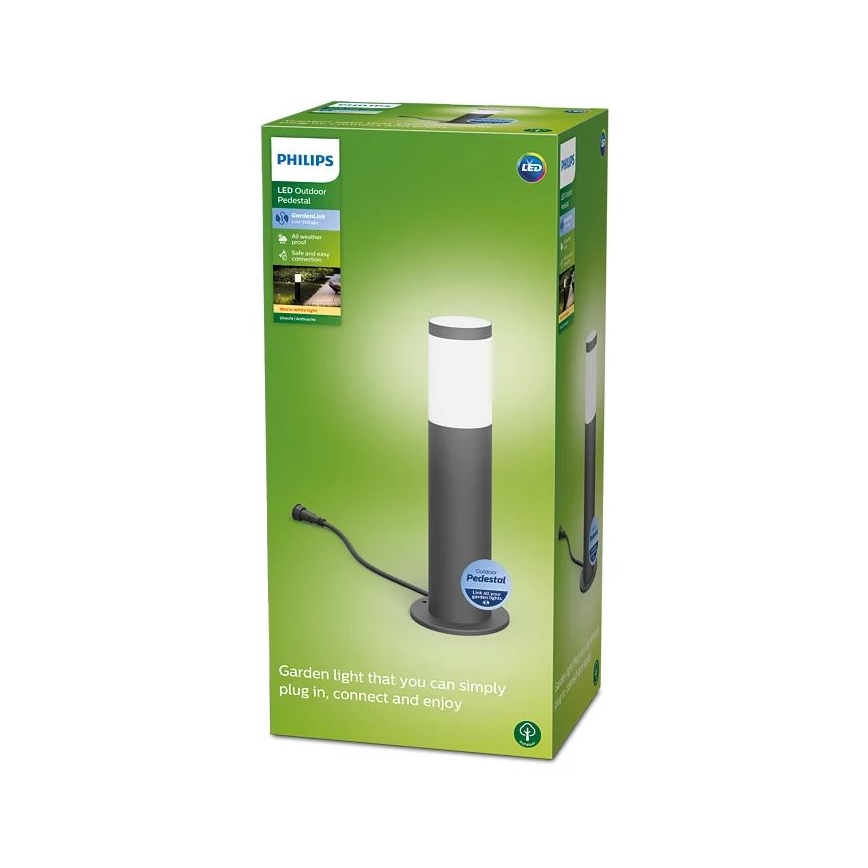 Philips - Candeeiro exterior LED GARDENLINK LED/6W/12V 2700K IP44