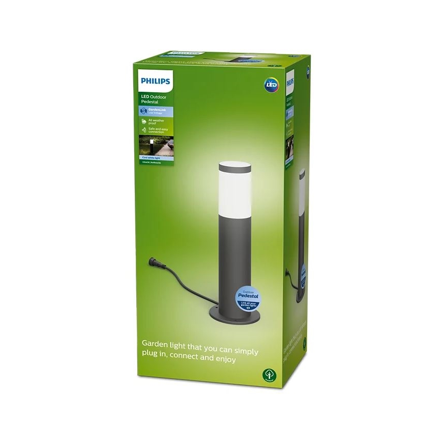 Philips - Candeeiro exterior LED GARDENLINK LED/6W/12V 4000K IP44