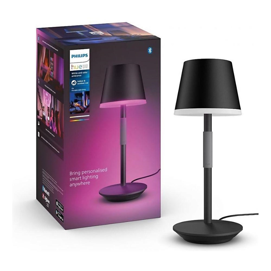 Philips-Candeeiro exterior táctil LED RGBW com regulação Hue GO LED/6,2W/230V 2000-6500K IP54