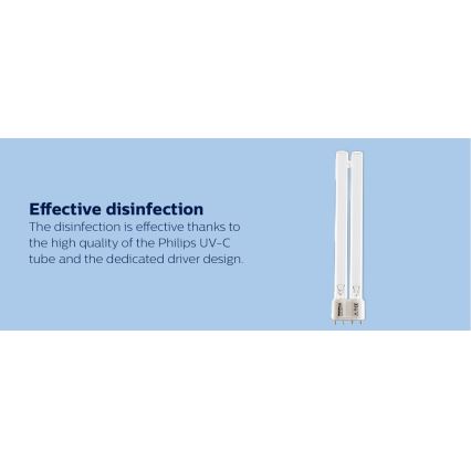 Philips - Candeeiro germicida com sensor UV-C/24W/230V