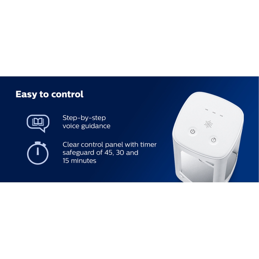 Philips - Candeeiro germicida com sensor UV-C/24W/230V