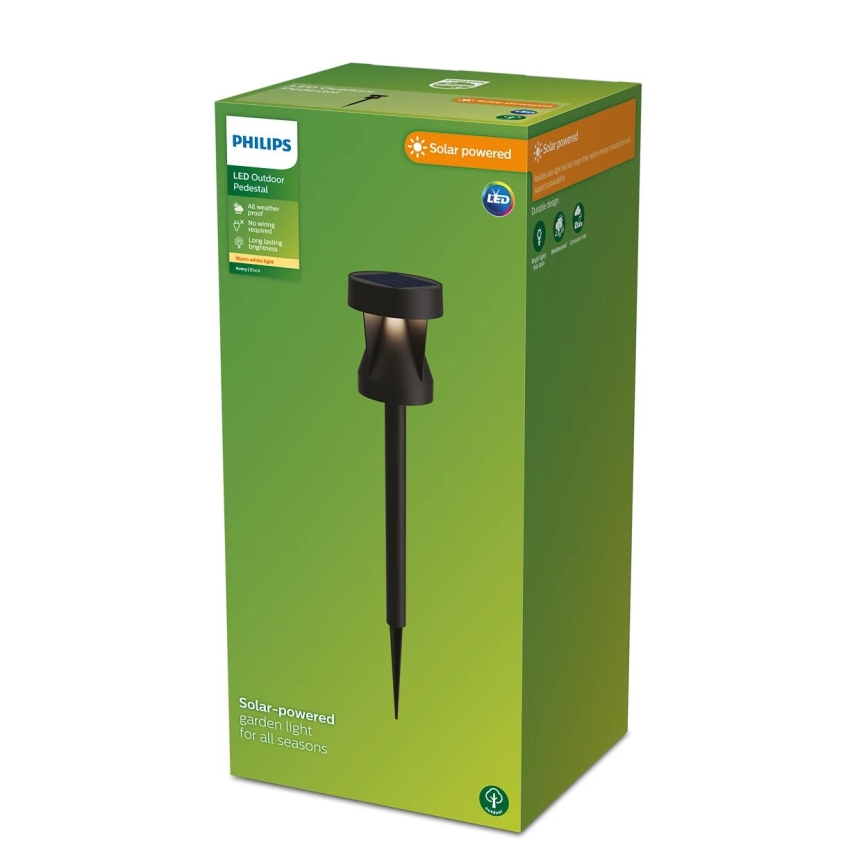 Philips - Candeeiro solar LED AVERY LED/1,8W/3,7V 2600 mAh 2700K IP44