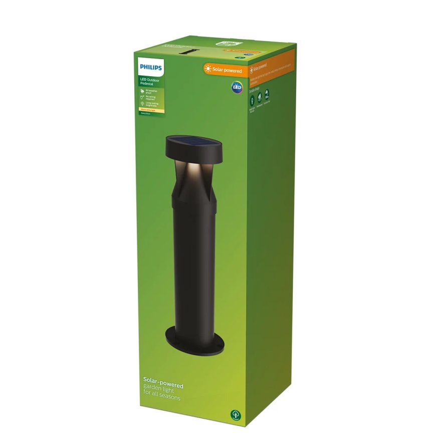 Philips - Candeeiro solar LED AVERY LED/1,8W/3,7V 2700K IP44