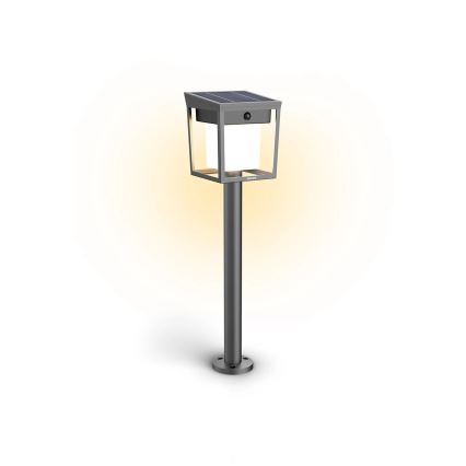 Philips - Candeeiro solar LED com sensor BLAISE LED/1,5W/3,7V 3000K IP44