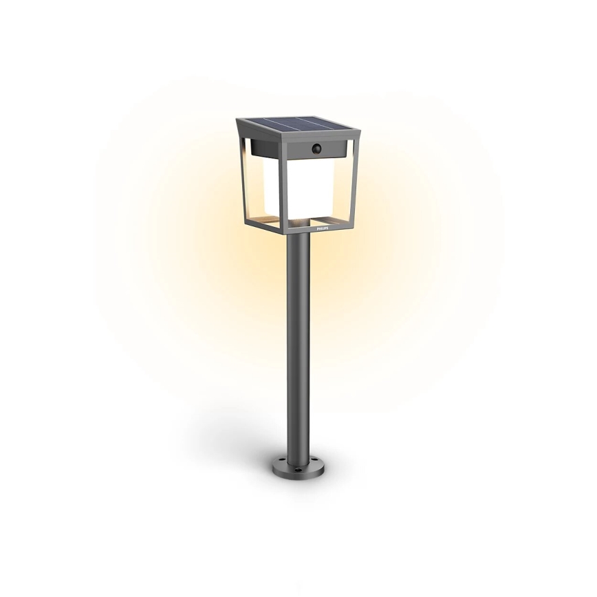 Philips - Candeeiro solar LED com sensor BLAISE LED/1,5W/3,7V 3000K IP44