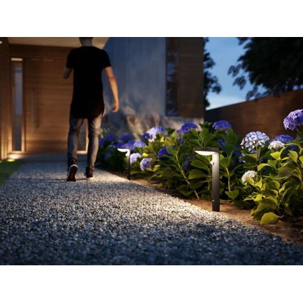 Philips - Candeeiro solar LED com sensor LED/1,2W/4V 3000K IP44
