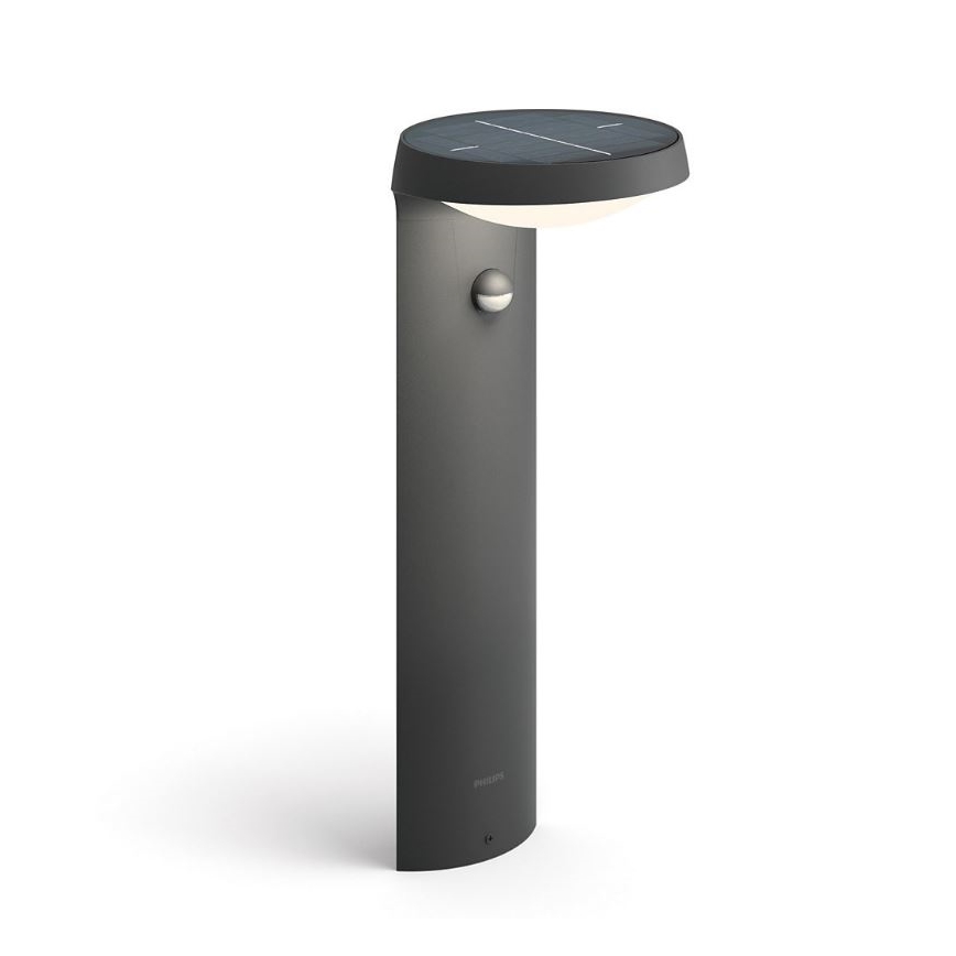 Philips - Candeeiro solar LED com sensor LED/1,2W/4V 3000K IP44