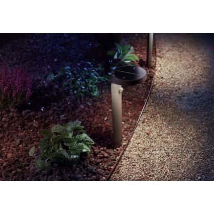Philips - Candeeiro solar LED com sensor LED/1,2W/4V 4000K IP44