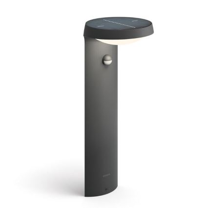 Philips - Candeeiro solar LED com sensor LED/1,2W/4V 4000K IP44